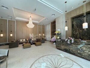 Sảnh đón khách tại tòa nhà LPBank Thaisquare The Merit