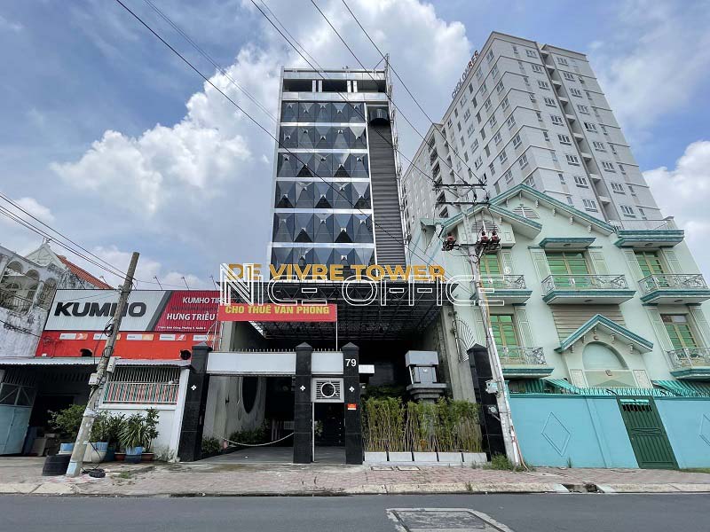 Thuê văn phòng quận 8 giá rẻ - Tòa nhà DE Vivre Building tại số 79 Bến Bình Đông