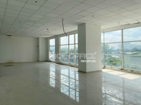 View thông thoáng tại sàn văn phòng Topaz City quận 8