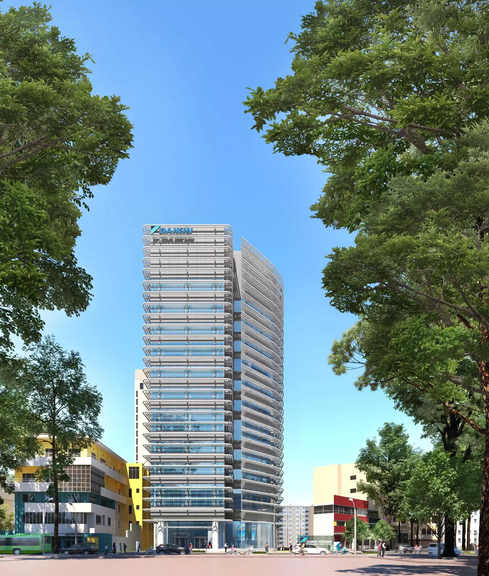 Diện mạo của dự án Daikin Tower ngay vị trí đắc địa của quận 3