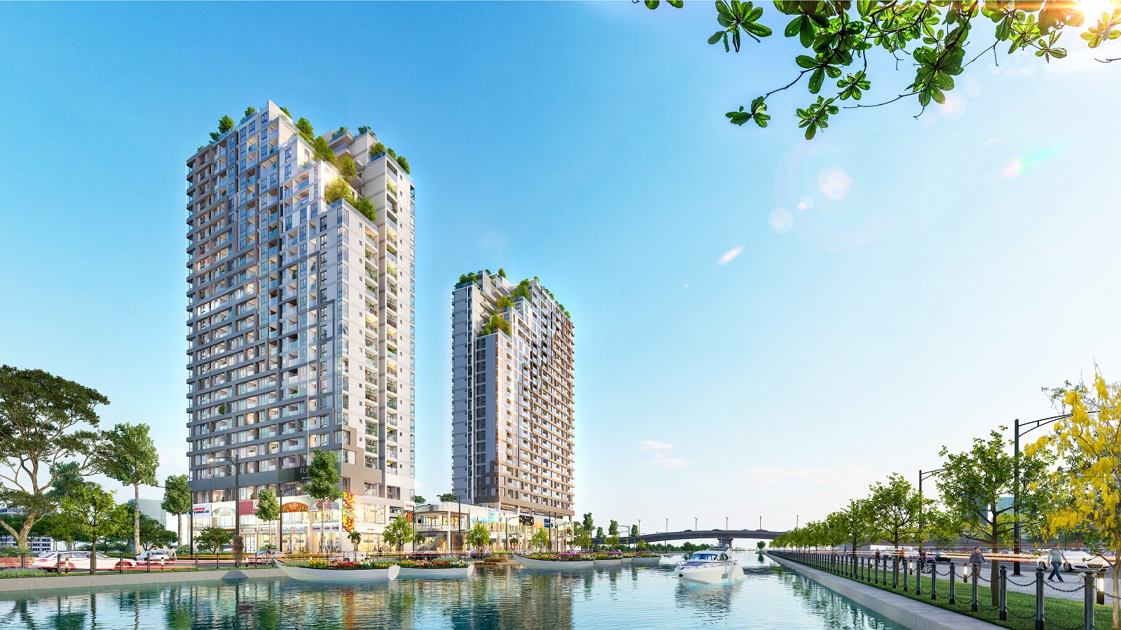 Phối cảnh dự án D-Aqua quận 8, TpHCM