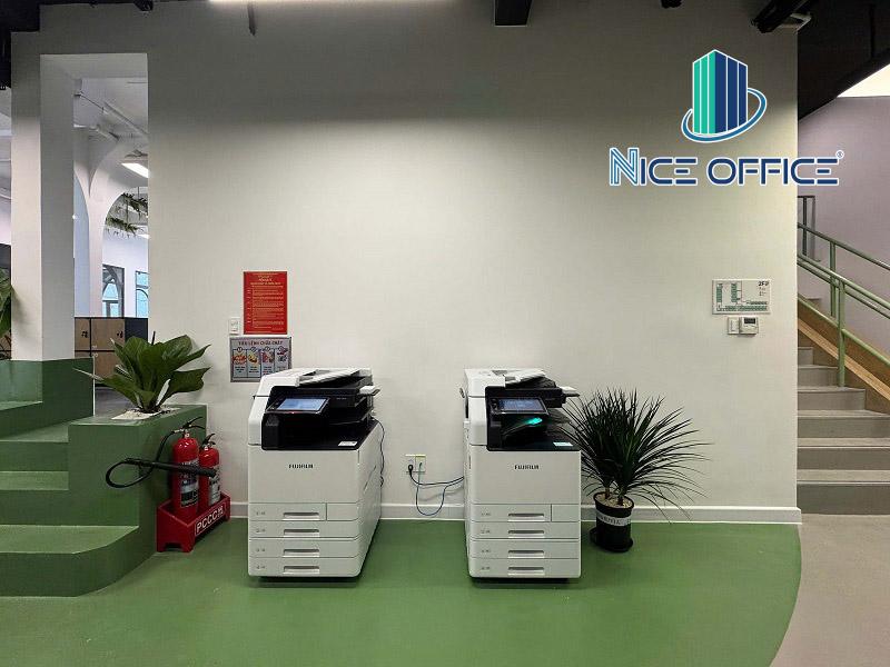Khu vực in ấn tại văn phòng trọn gói Tini Co Working