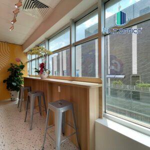 Khu vực thư giãn tại văn phòng trọn gói The Quarters Việt Nam