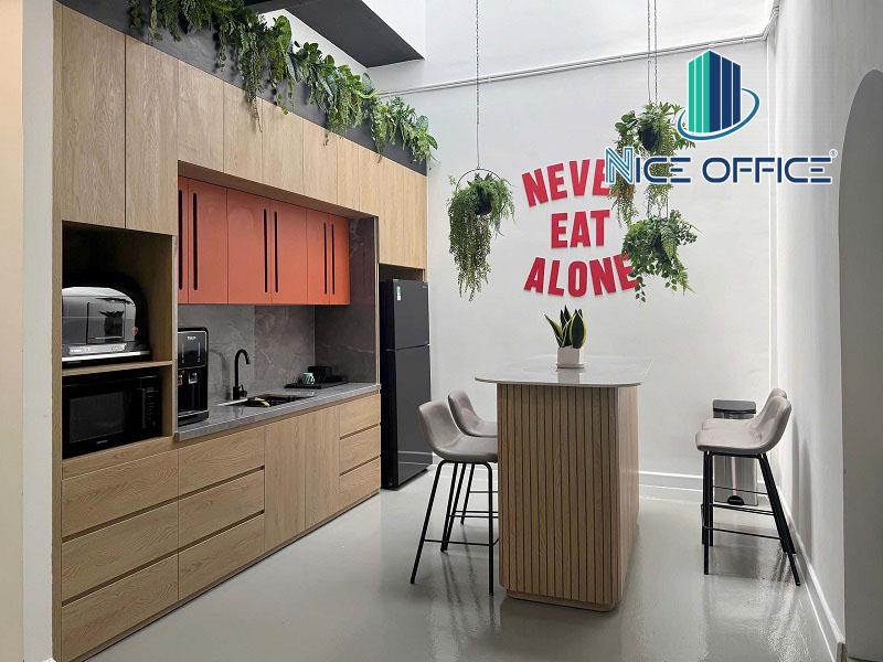 Pantry tại mỗi tầng Tini Co Working Space