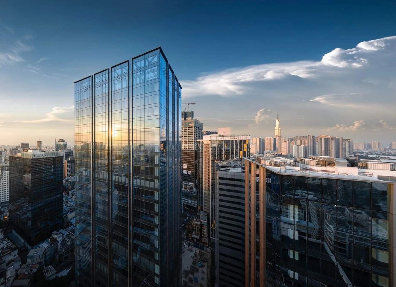 Phối cảnh dự án Lotus Tower trong tổng thể dự án Nexus