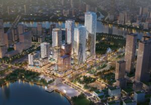Phối cảnh Thủ Thiêm Eco Smart City về đêm