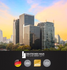 Deutches Haus là toà nhà văn phòng đạt chuẩn LEED Platinum cùng nhiều chứng nhận uy tín khác trên thế giới