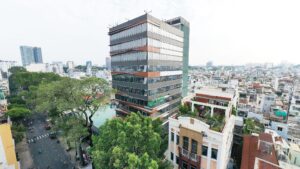 Toà nhà văn phòng Betrimex 63 Cao Thắng đang đi vào giai đoạn "nước rút"