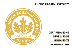 Văn phòng đạt chuẩn LEED Gold cần đạt thang điểm từ 60 đến 79