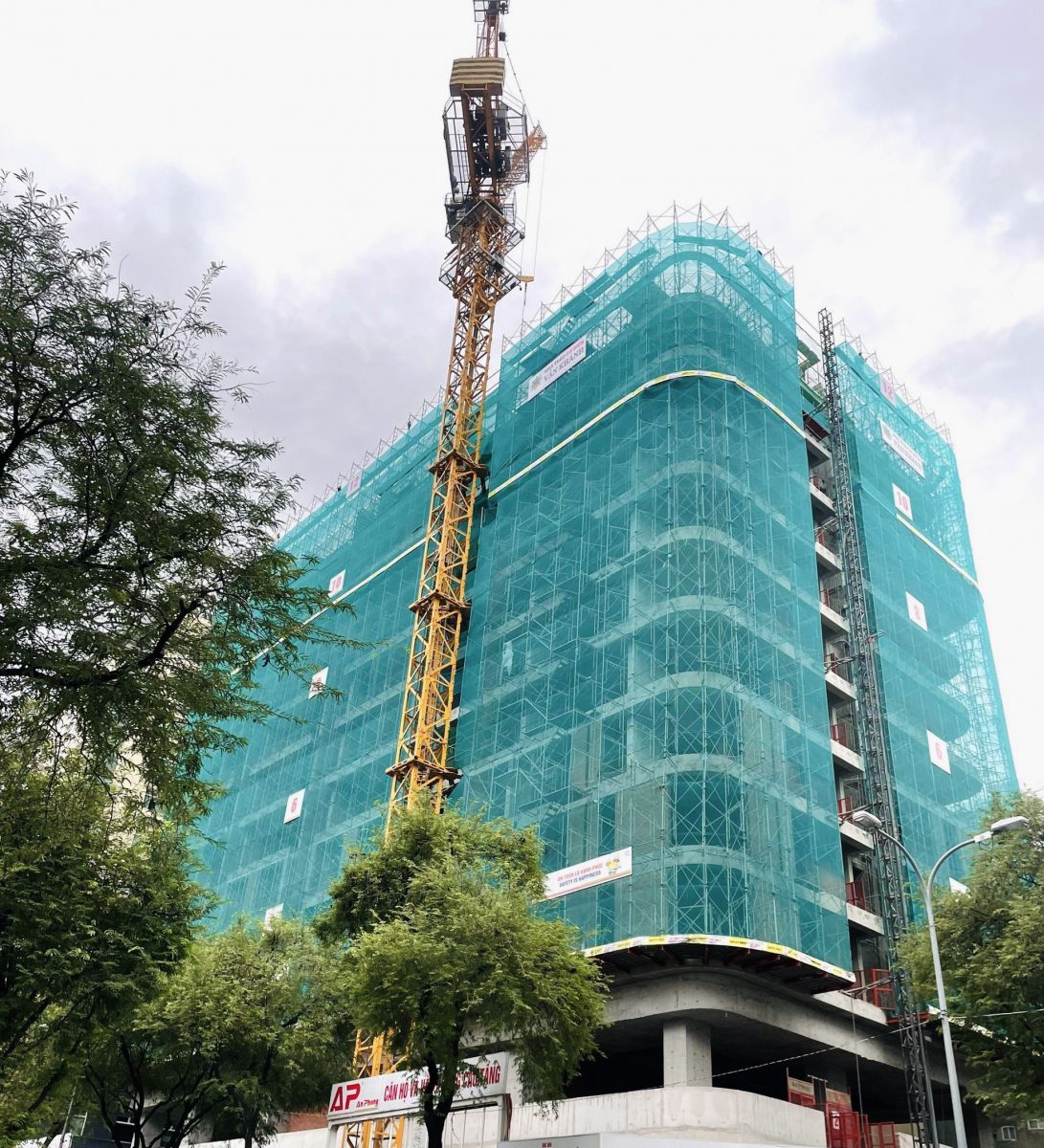Dự án Saigon Luxury vẫn đang chờ được gỡ vướng để tiếp tục thi công