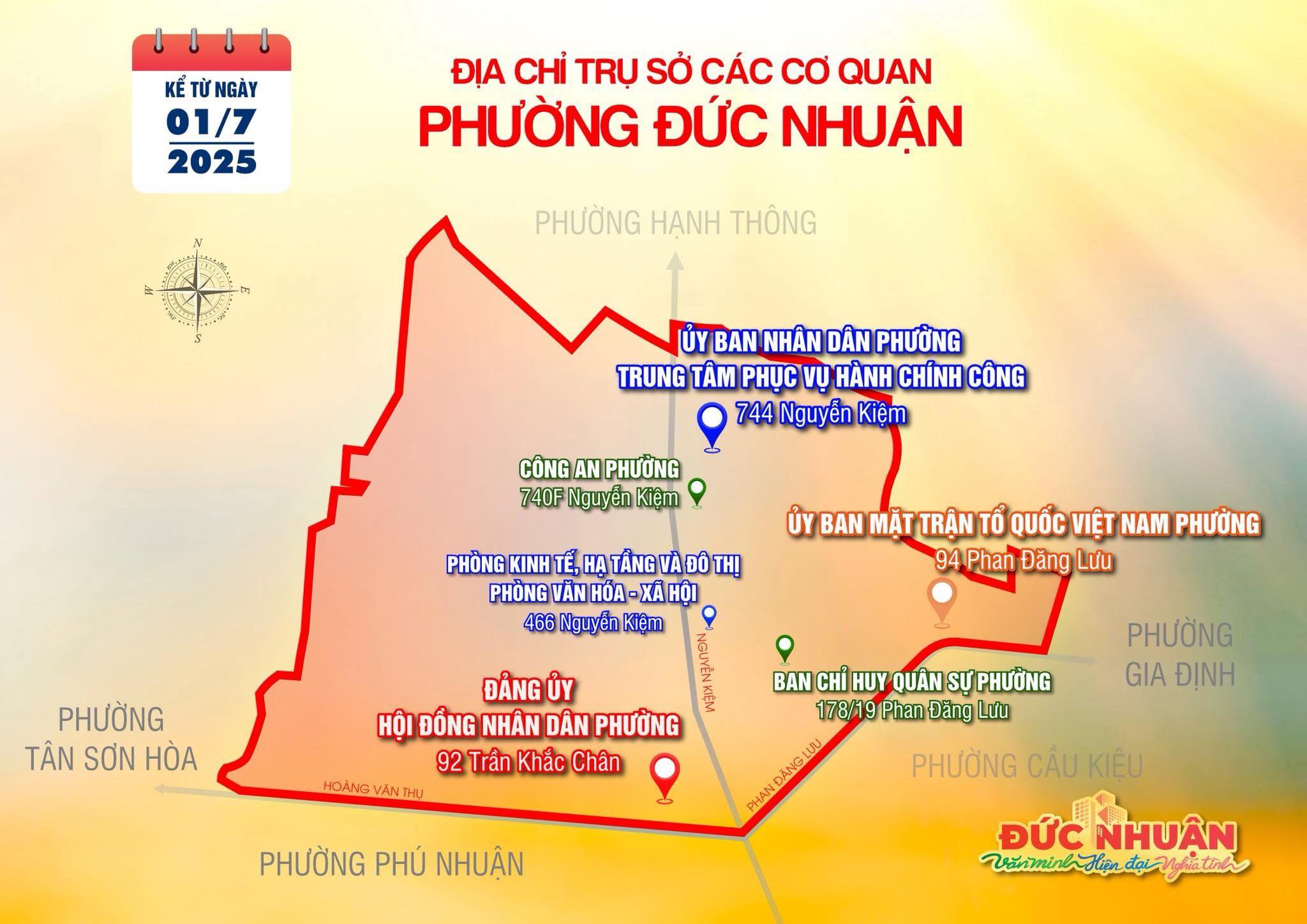 Thông tin phường Đức Nhuận sau sáp nhập