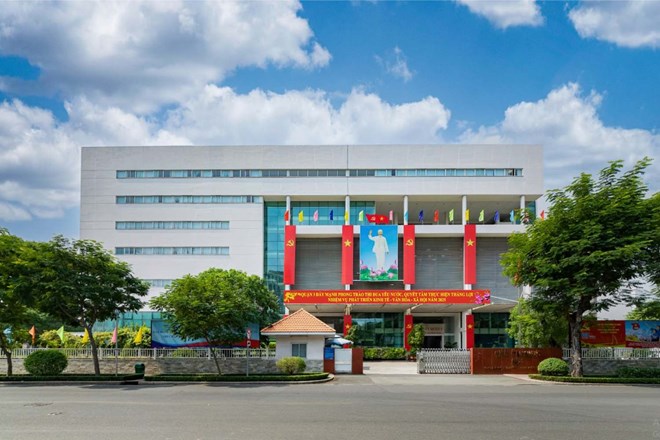 Trụ sở của phường Xuân Hoà sau sáp nhập