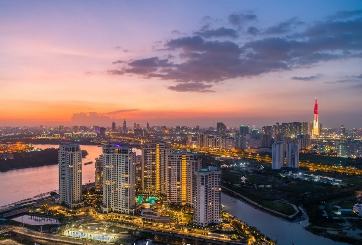 Một góc khu vực Bình Trưng Tây nay là phường Bình Trưng sau sáp nhập