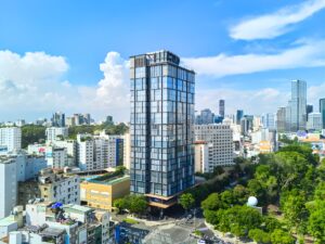 Tòa nhà AB Tower chiếm vị trí cực kỳ đắc địa