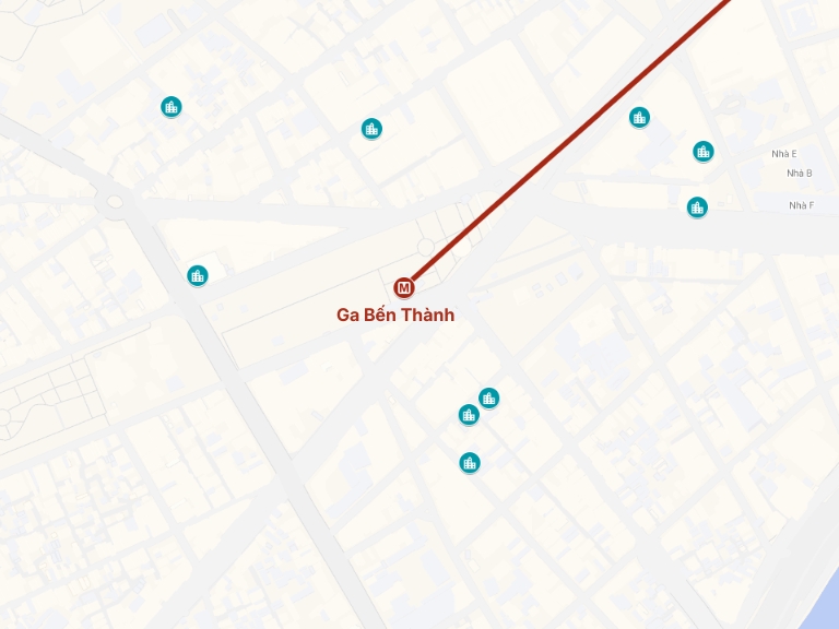 Danh sách văn phòng cho thuê gần Ga Bến Thành