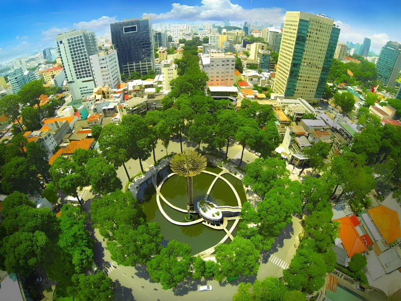 Hồ Con Rùa (Công trường Quốc Tế) - Nguồn ảnh: VnExpress