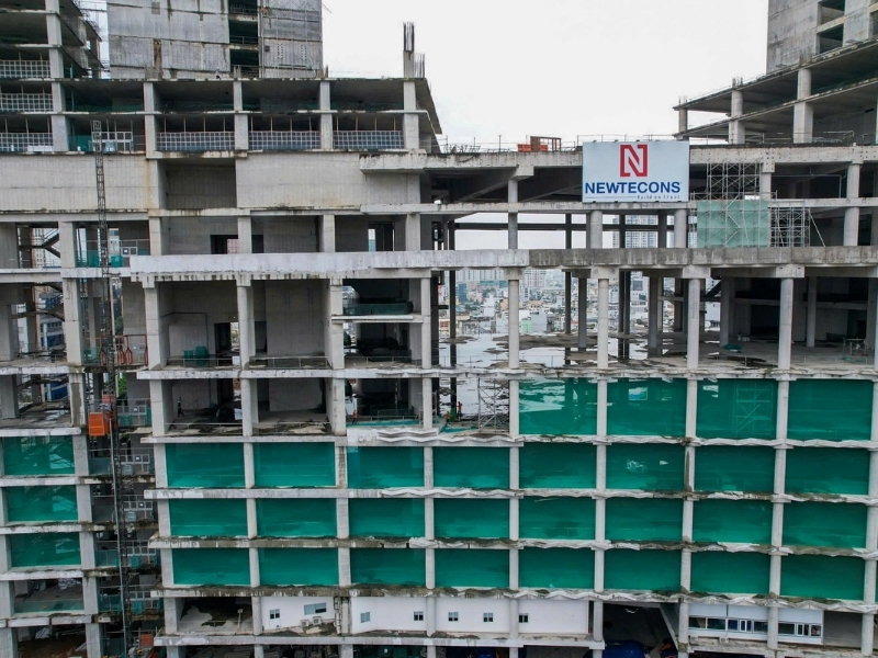 Hình ảnh dự án One Central Saigon bị dở dang