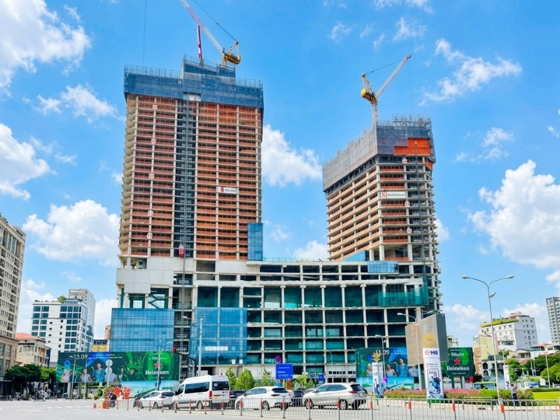 Hình ảnh mới nhất dự án One Central Saigon