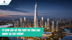 Hồ Chí Minh sắp có toà tháp 9 tầng cao 500m tại Thủ Thiêm?