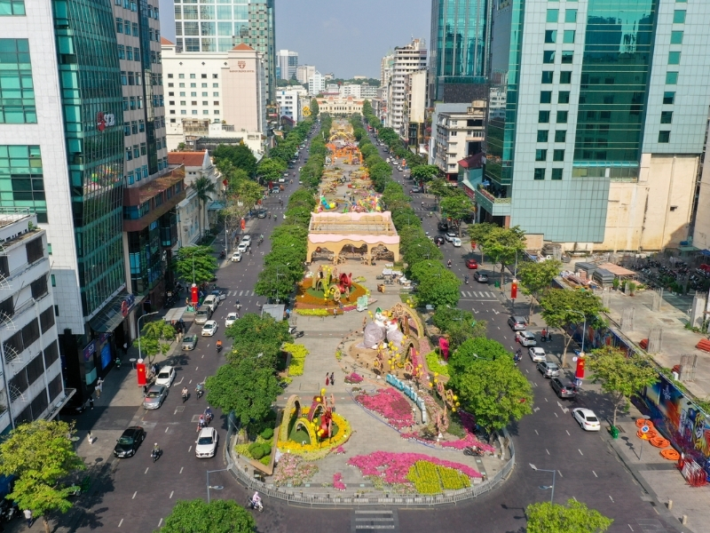 Hệ sinh thái ngoại khu đa dạng tại Quận 1