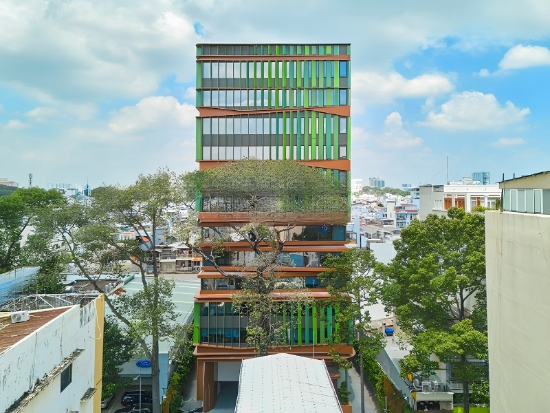 Toà nhà văn phòng Betrimex 63 Cao Thắng đạt chuẩn LEED Gold