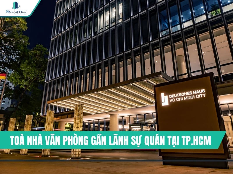 Toà nhà văn phòng gần Tổng lãnh sự quán TPHCM