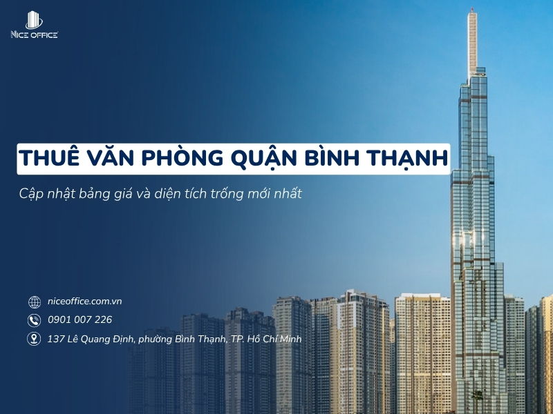 Cho thuê văn phòng Quận Bình Thạnh