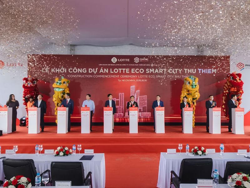 Lễ khởi công dự án Lotte Eco Smart City